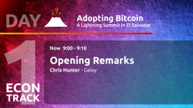 Opening Remarks - Chris Hunter - Day 1 ECON Track - AB21 by Adopting Bitcoin