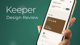 Design Review Call: Keeper home screens by Bitcoin Design Community