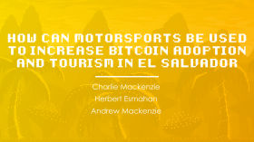 Motorsports to increase bitcoin adoption - Herbert Esmahan - Adopting Bitcoin Day 2 - Solutions Stage by Adopting Bitcoin