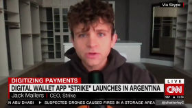 Jack Mallers on CNN Talks Strike's Launch in Argentina, Lightning, The IMF, Western Union & More - 1/19/2022 by BITCOIN