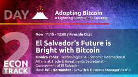 El Salvador's Future is Bright with Bitcoin - Monica Taher - Day 2 ECON Track - AB21 by Adopting Bitcoin