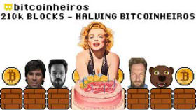 Halving dos bitcoinheiros - Especial em comemoração aos 210.000 blocos do canal by bitcoinheiros