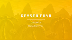 Geyser Fund - MetaMick - Adopting Bitcoin Day 2 - Solutions Stage by Adopting Bitcoin