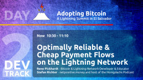Optimally Reliable & Cheap Payment Flows on the Lightning Network - Stefan Richter - Day 2 DEV Track - AB21 by Adopting Bitcoin