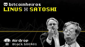 Linus X Satoshi - AIRDROP by bitcoinheiros