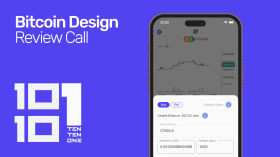 Design Review Call: 10101 Finance by Bitcoin Design Community