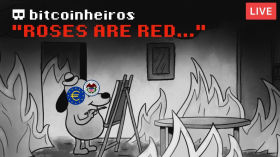 Banco Central Europeu: "Rosas são vermelhas" - LIVE by bitcoinheiros