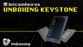Unboxing da hardwallet Keystone (antiga Cobo) by bitcoinheiros
