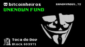 "Fundo Desconhecido" oferece Bitcoin por Anonimidade by bitcoinheiros