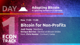 Bitcoin for Non-Profits - Enrique Berrios & Josh Young - Day 1 ECON Track - AB21 by Adopting Bitcoin