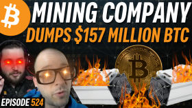Mining Company DUMPS 7,000 BITCOIN | EP 524 by Simply Bitcoin
