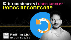 Caco Ciocler: Vamos recomeçar? (Parte 3/3) by bitcoinheiros