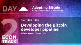 Developing the Bitcoin Developer Pipeline - Adam Jonas - Day 2 ECON Track - AB21 by Adopting Bitcoin