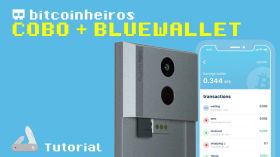 Usando a Cobo Vault (Keystone) com a BlueWallet no celular by bitcoinheiros